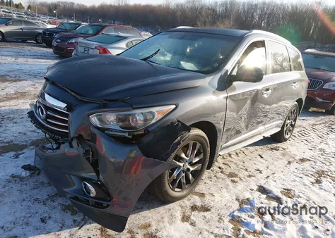 2013 Infiniti Jx35 from USA, damaged, VIN 5N1AL0MM5DC308516